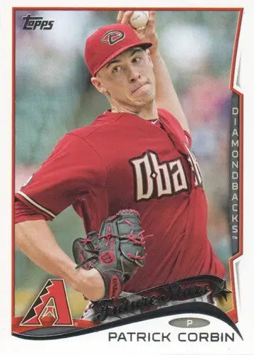 2014 Topps Patrick Corbin Future Stars baseball card with original gloss NM-MT