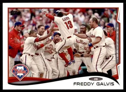 2014 Topps #637 Freddy Galvis NM-MT Phillies ID:18483 - Baseball Card Single