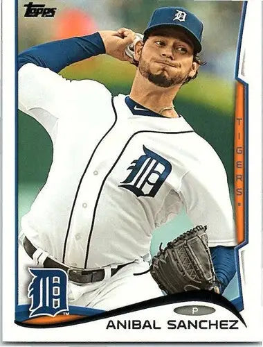 2014 Topps #81 Anibal Sanchez NM-MT Tigers ID:73074 - Baseball Card Single