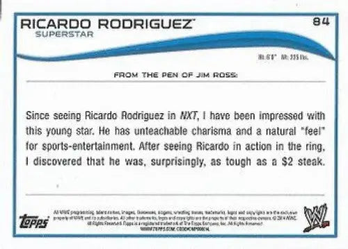 2014 Topps #84 Ricardo Rodriguez NM-MT ID:6362 - Baseball Card Single