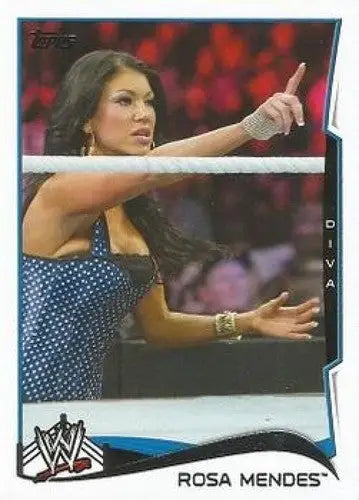 2014 Topps #85 Rosa Mendes NM-MT ID:6363 - Non-Sports Card Single
