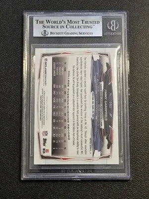 2014 Topps Chrome #150 Jimmy Garoppolo Rookie BGS 9 - Football Card Single