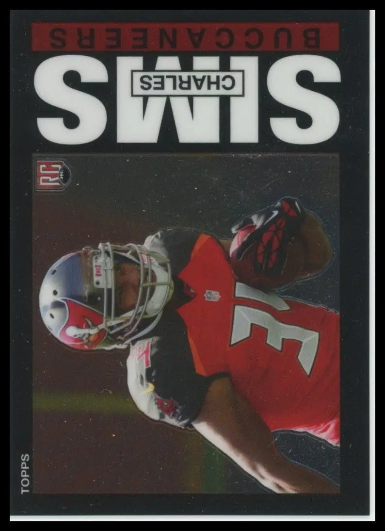 2014 Topps Chrome 1985 Design Charles Sims #30 Rookie Tampa Bay Buccaneers NFL