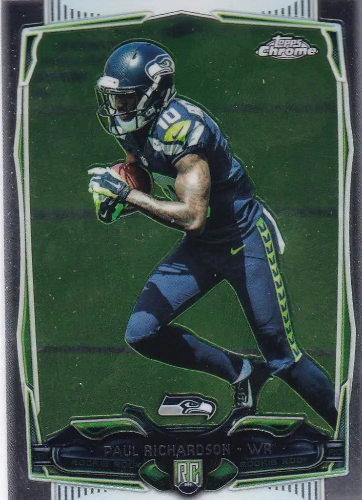 2014 Topps Chrome #219 Paul Richardson RC Rookie -- Seattle Seahawks