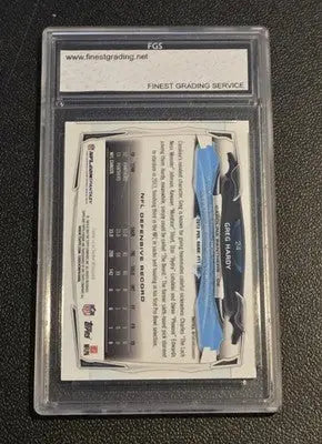 2014 Topps Chrome #24 Greg Hardy Xfractors FGS 10 - Football Card Single