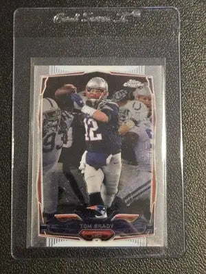 2014 Topps Chrome #62 Tom Brady - Football Card Single