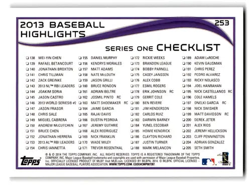 2014 Topps Green #253 Todd Helton NM-MT Rockies ID:70773 - Baseball Card Single