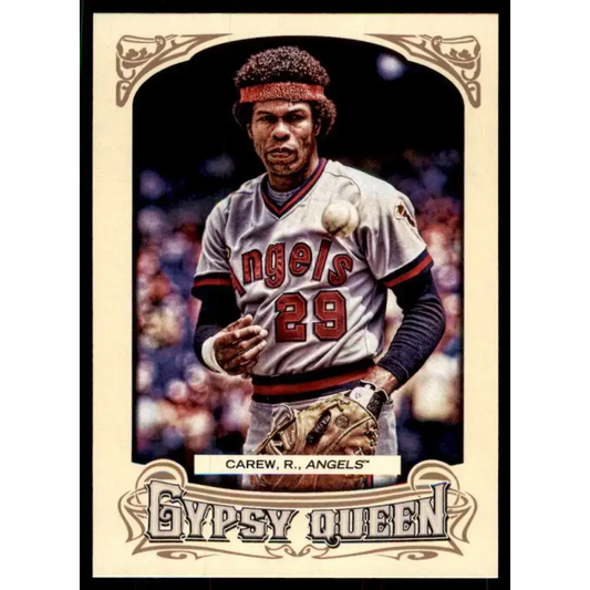 2014 Topps Gypsy Queen #189 Rod Carew NM-MT Los Angeles Angels Baseball Card - Baseball Card Single
