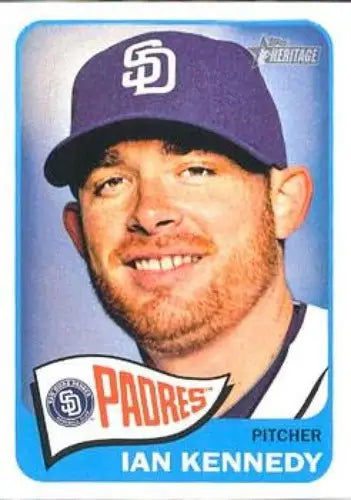 2014 Topps Heritage #193 Ian Kennedy NMMT Padres ID:6936 - Baseball Card Single