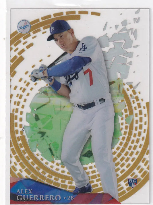 2014 TOPPS #HT-AG ALEX GUERRERO CLEAR GOLD 13/99- LOS ANGELES DODGERS - Baseball Card Single
