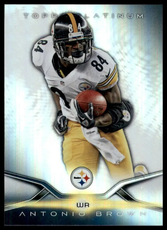 2014 Topps Platinum - Antonio Brown #39 - Football Card Single
