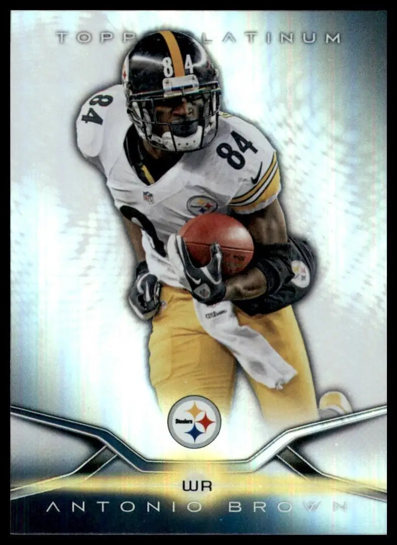 2014 Topps Platinum - Antonio Brown #39 - Football Card Single