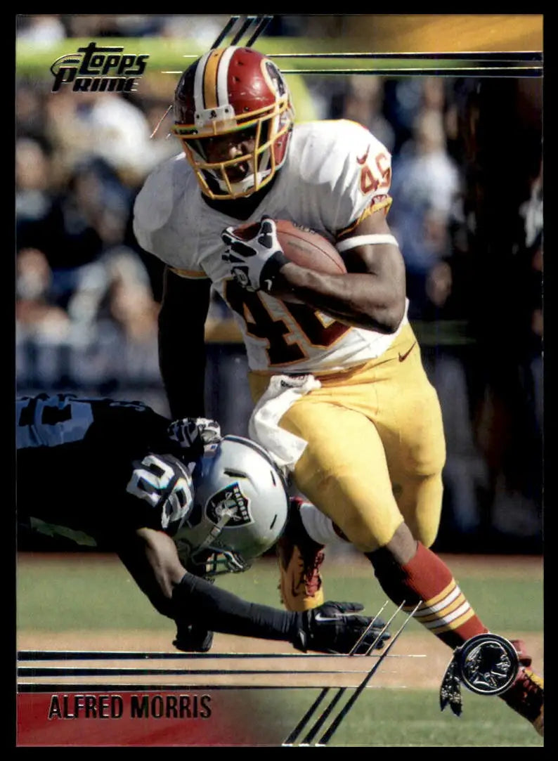 2014 Topps Prime Alfred Morris 62 Washington Redskins NM - Football Card Single