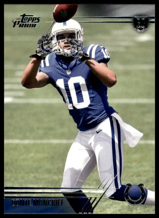 2014 Topps Prime Donte Moncrief RC 105 Indianapolis Colts NM - Football Card Single