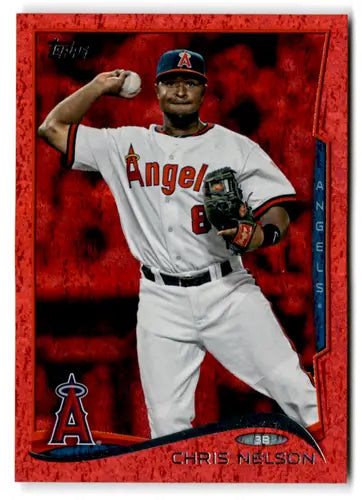 2014 Topps Red Foil #101 Chris Nelson NM-MT Angels ID:72659 - Baseball Card Single