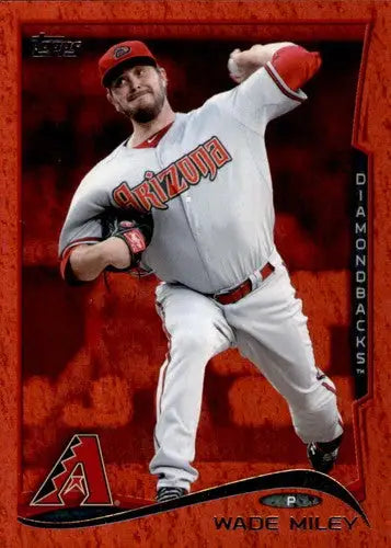 2014 Topps Red Foil #170 Wade Miley NM-MT Diamondbacks ID:72640 - Baseball Card Single
