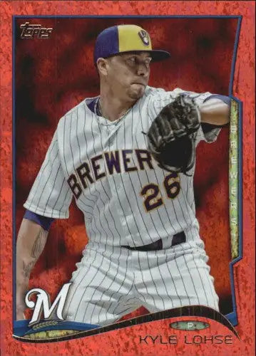 2014 Topps Red Foil #51 Kyle Lohse NM-MT Brewers ID:19767 - Baseball Card Single