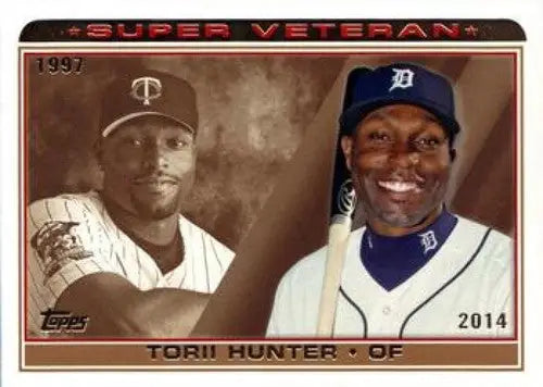 2014 Topps Super Veterans #SV-5 Torii Hunter NM-MT Tigers ID:5672 - Baseball Card Single