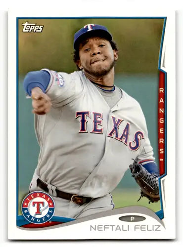 2014 Topps Team Set Texas Rangers #TEX-10 Neftali Feliz Baseball Card - Baseball Card Single