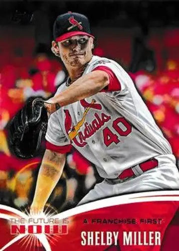 2014 Topps The Future Is Now #FN-2 Shelby Miller NM-MT Cardinals ID:5667 - Baseball Card Single