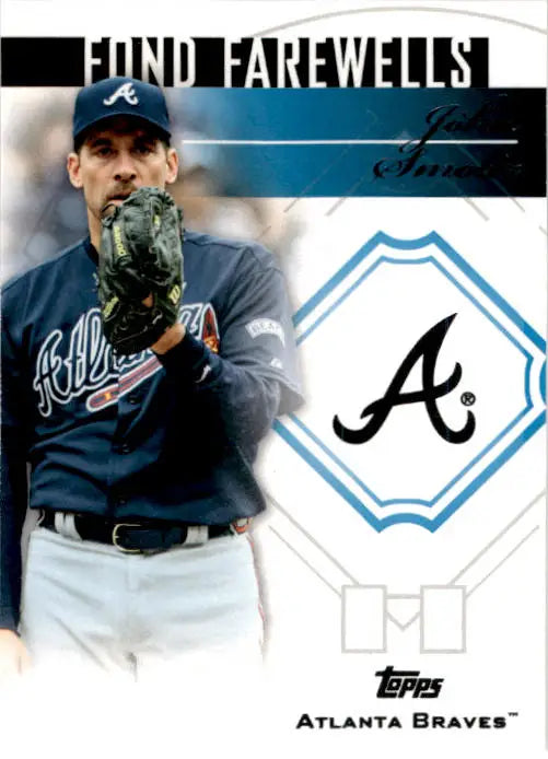 2014 Topps Update #FF-JS John Smoltz Fond Farewells - Baseball Card Single