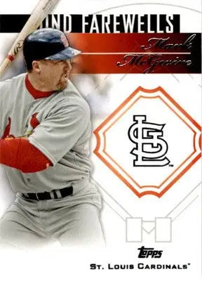 2014 Topps Update #FF-MM Mark McGwire Fond Farewells - Baseball Card Single