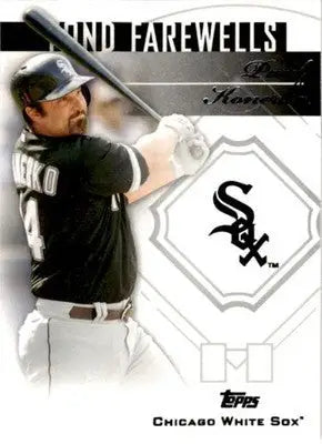 2014 Topps Update #FF-PK Paul Konerko Fond Farewells - Baseball Card Single