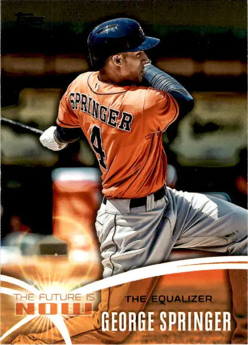 2014 Topps Update #FN-GS2 George Springer The Future is Now - Baseball Card Single