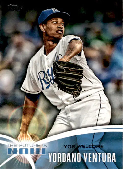 2014 Topps Update #FN-YV1 Yordano Ventura The Future is Now - Baseball Card Single