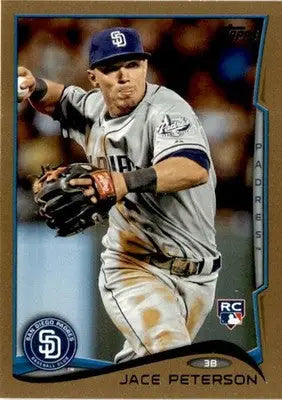 2014 Topps Update #US-174 Jace Peterson Gold #/2014 - Baseball Card Single