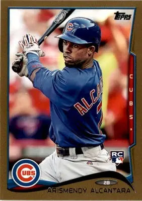 2014 Topps Update #US-186 Arismendy Alcantara Gold #/2014 - Baseball Card Single
