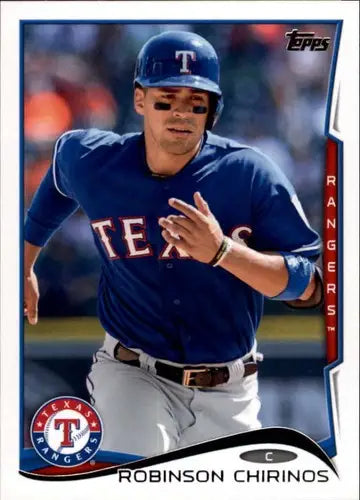 2014 Topps Update #US-193 Robinson Chirinos NM-MT Rangers - Baseball Card Single