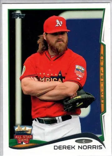 2014 Topps Update #US-201 Derek Norris NM-MT Athletics ID:14786 - Baseball Card Single