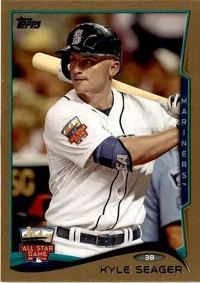2014 Topps Update #US-263 Kyle Seager Gold #/2014 - Baseball Card Single