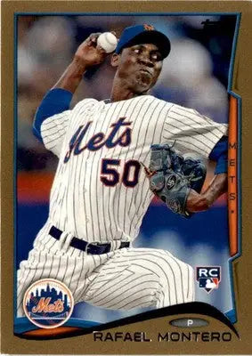 2014 Topps Update #US-278 Rafael Montero Gold #/2014 - Baseball Card Single