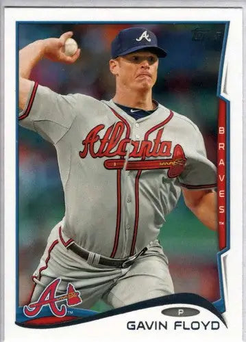 2014 Topps Update Gavin Floyd baseball card with original gloss and NM-MT condition