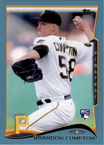 2014 Topps Update Wal-Mart Blue Border #US-189 Brandon Cumpton NM-MT RC ID:5346 - Baseball Card Single