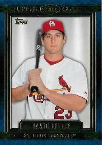 Original gloss David Freese baseball card from 2014 Topps Upper Class series