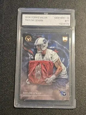 2014 Topps Valor #71 Taylor Lewan FGS 10 - Football Card Single