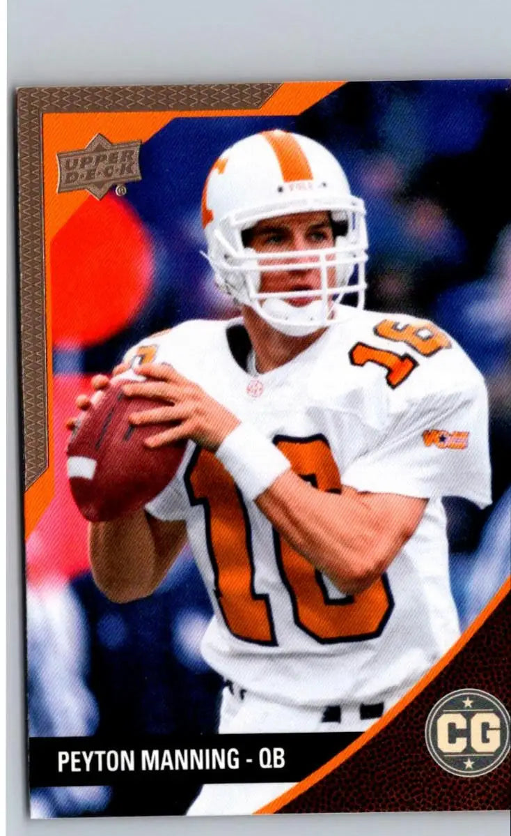 2014 Upper Deck Conference Greats #80 Peyton Manning Pewter - Football Card Single