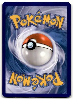 Pokémon card back with text-align center design from Furious Fists Clauncher set
