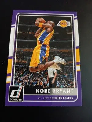 2015-16 Panini Donruss - Kobe Bryant #62. Los Angeles Lakers. NRMT+ - Basketball Card Single