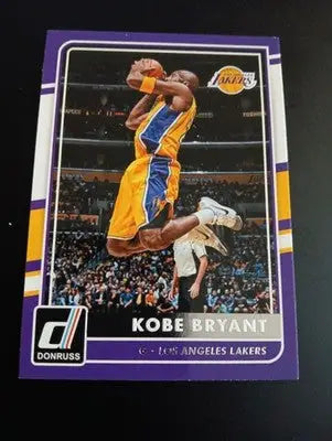 2015-16 Panini Donruss - Kobe Bryant #62. Los Angeles Lakers. NRMT+ - Basketball Card Single