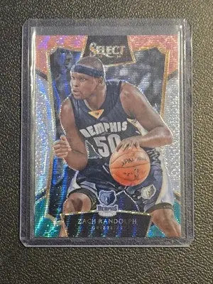 2015-16 Panini Select #100 Zach Randolph Tri-Color Prizms - Basketball Card Single
