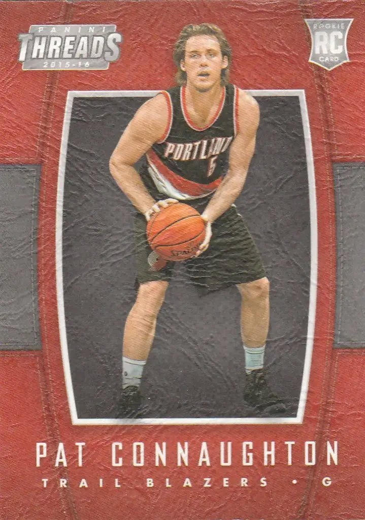 2015-16 Panini Threads Pat Connaughton RC #204 Portland Trailblazers