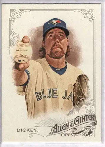 2015 Allen and Ginter #128 R.A. Dickey NM-MT Blue Jays ID:3835 - Baseball Card Single