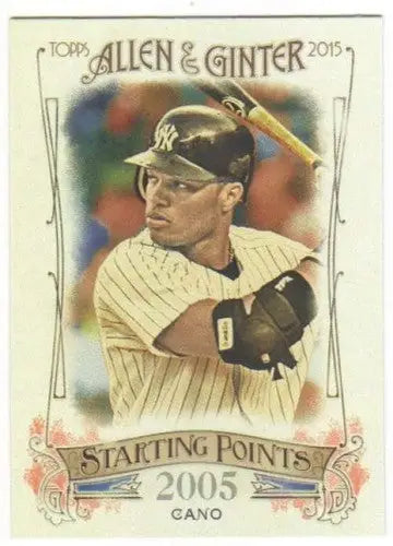 2015 Allen and Ginter Starting Points #SP-77 Robinson Cano NM-MT Yankee ID:18871 - Baseball Card Single