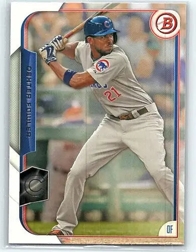 Dexter Fowler baseball card with original gloss from 2015 Bowman NM-MT Cubs