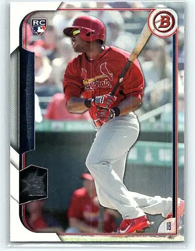 2015 Bowman Xavier Scruggs rookie card Cardinals original gloss collectible item