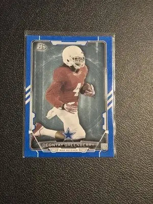 2015 Bowman #56 Deontay Greenberry Rookies Blue #/499 - Football Card Single